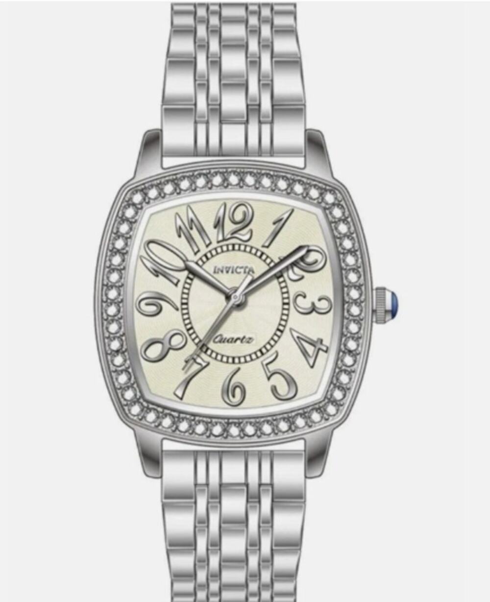 Invicta Wildflower Women's Watch - 31mm, Stainless Steel Beige Dial (69363)